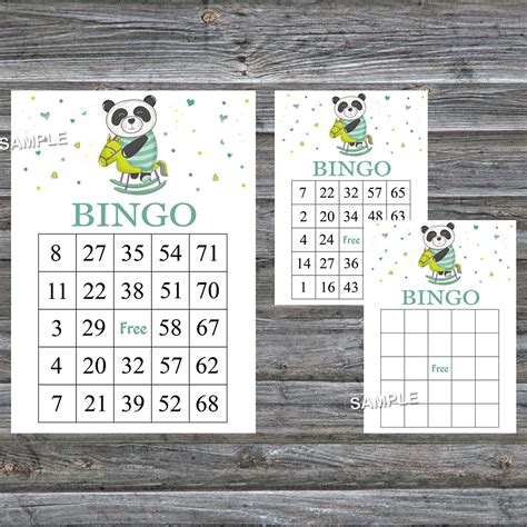 panda bingo